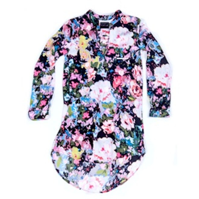 Begonia Silk Sleep Shirt