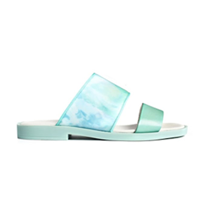 Mint Slide Sandal