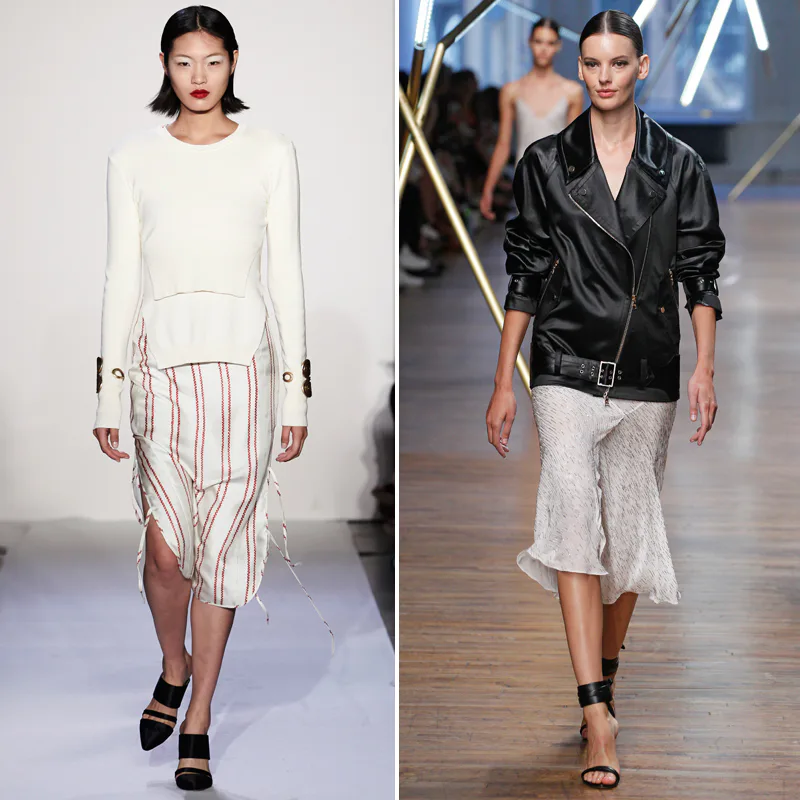 How To Style This Season’s Sleekest Skirt