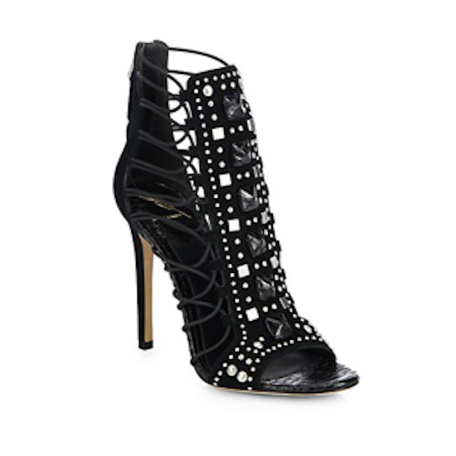 Studded Suede Sandals