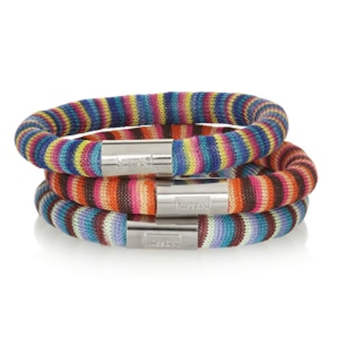 + V&A Set of Three Woven Bracelets