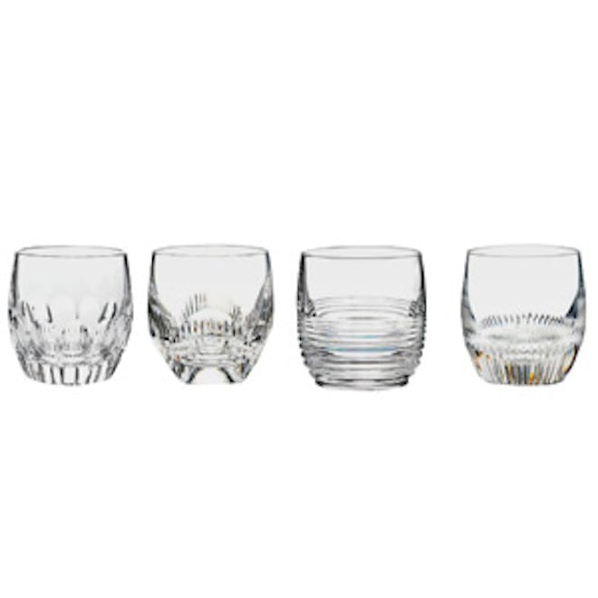 Set Of 4 Crystal Glasses