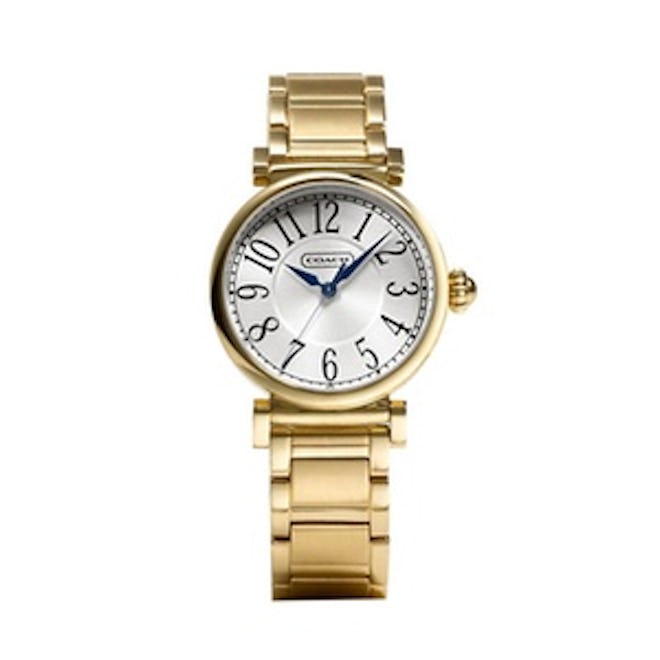 Madison Gold Plated Watch