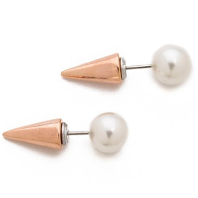 Pearl Microspike Earrings