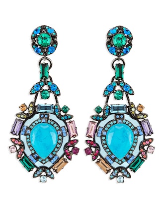 Multicolor Crystal Earrings