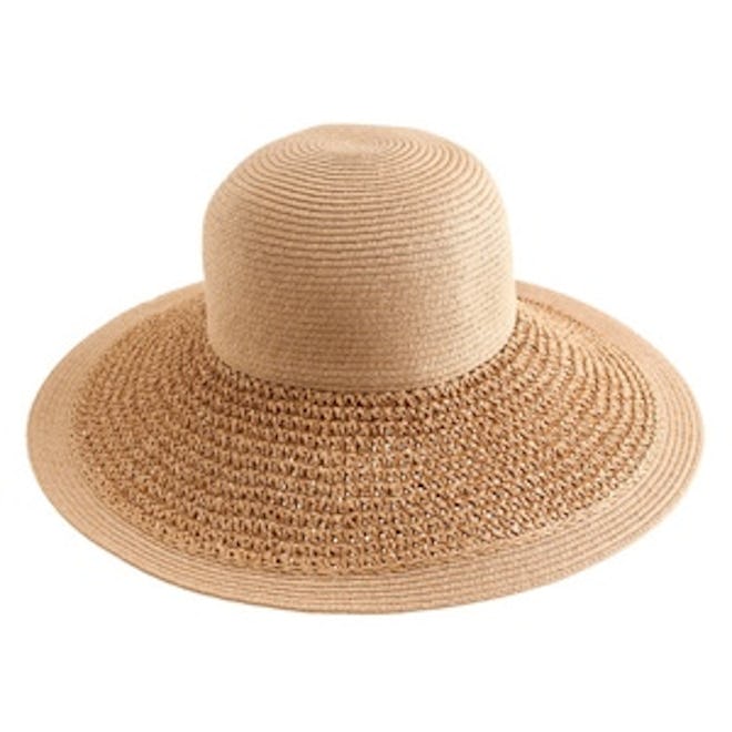 Textured Summer Straw Hat