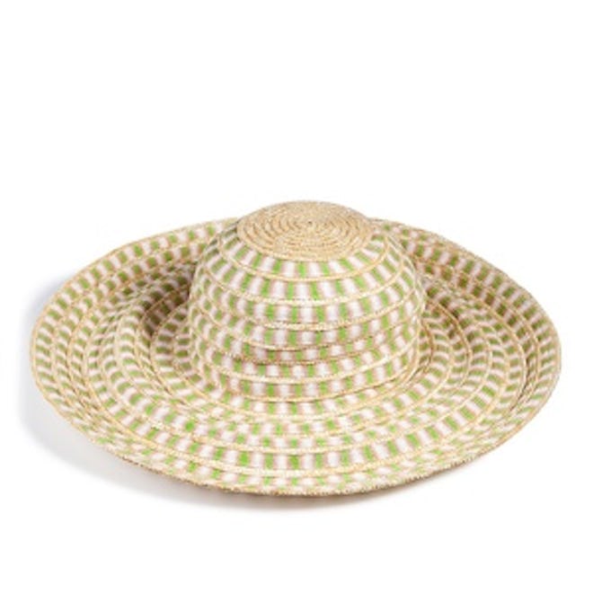 Cotton and Straw Sunhat
