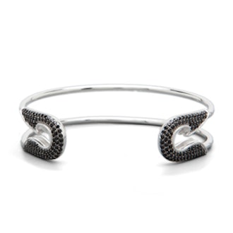 Bejeweled Safety Pin Cuff
