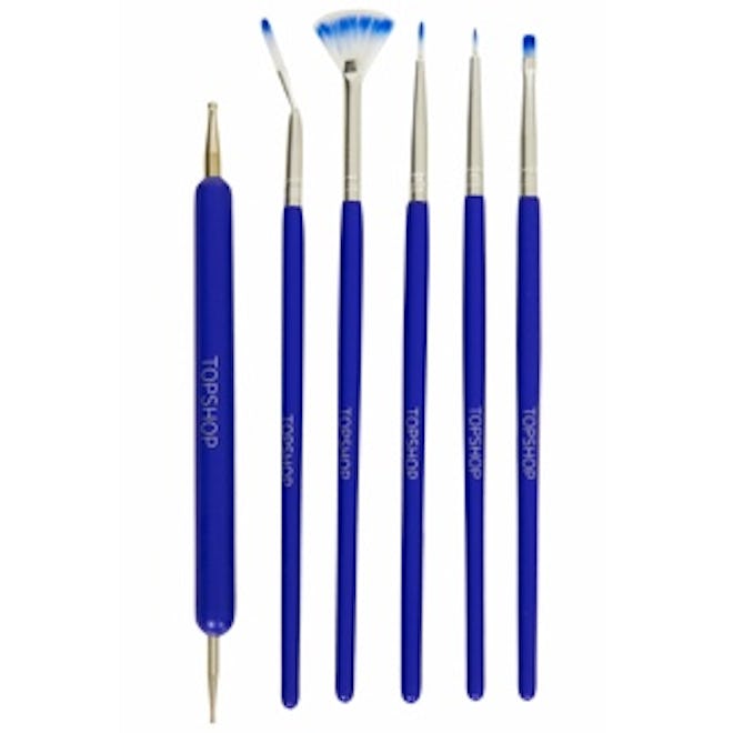 Nail Art Brush Kit in Blue