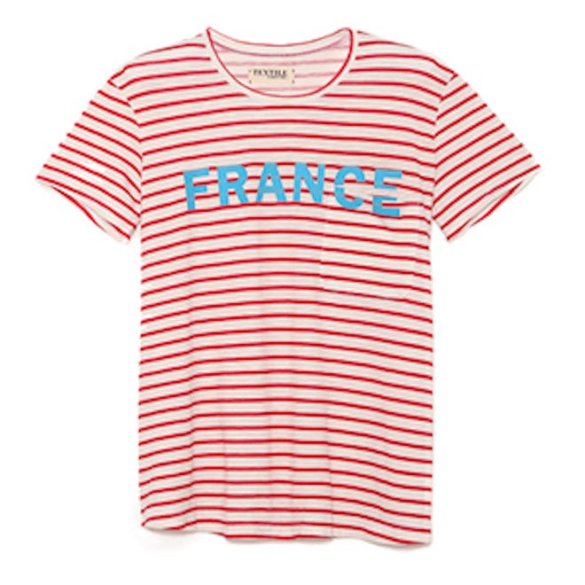 France Stripe Bowery Tee