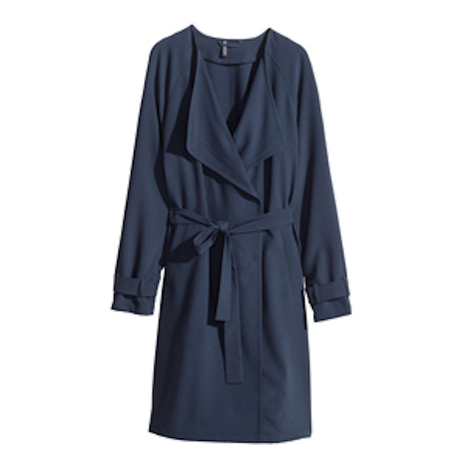 Trench Coat in Navy