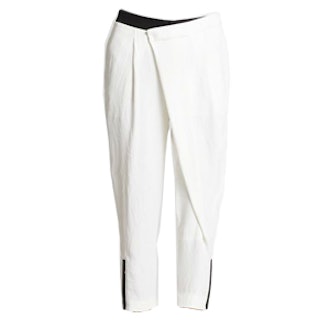 Sugar Crossover-Front Cropped Pants