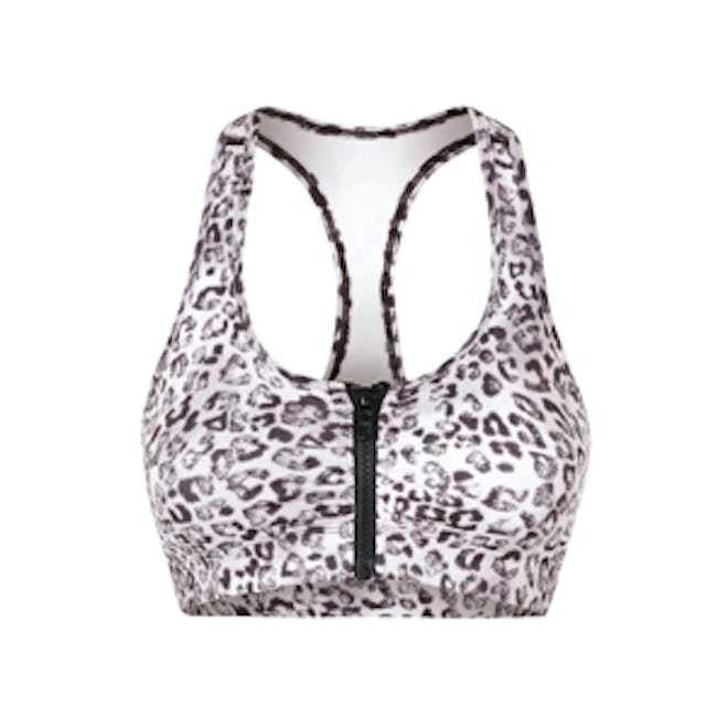 Lori Snow leopard Sports Bra