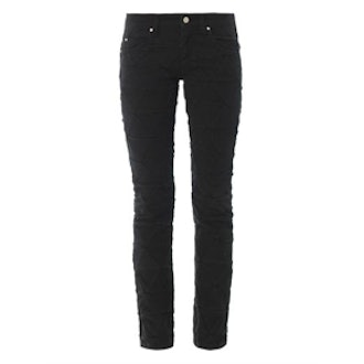 Stanford Origami-Effect Skinny Jeans