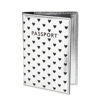 Perforated Leather Passport Case