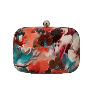 Patent Floral Minaudiere