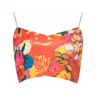 Tropical Print Bralet by Boutique