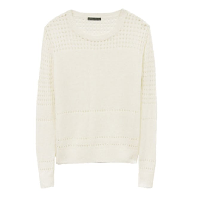 Shannon Pointelle Sweater