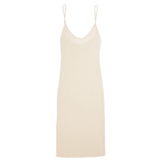 Ribbed Bamboo Silk Slip