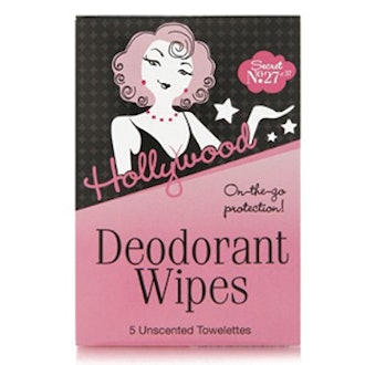 On-The-Go Deodorant Wipes