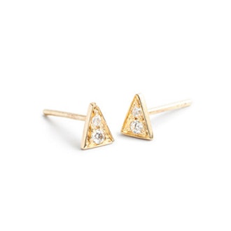 Mociun Triangle Studs