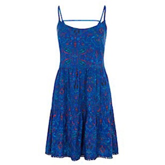Blue Paisley Sun Dress