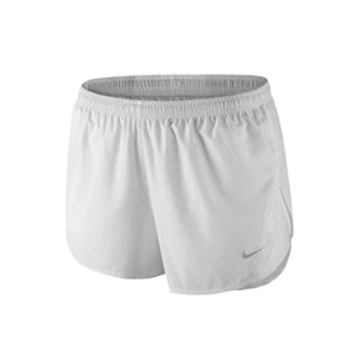 Modern Tempo Embossed Shorts in White