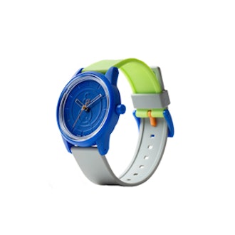 SmileSolar Series Green and Blue Combo Watch