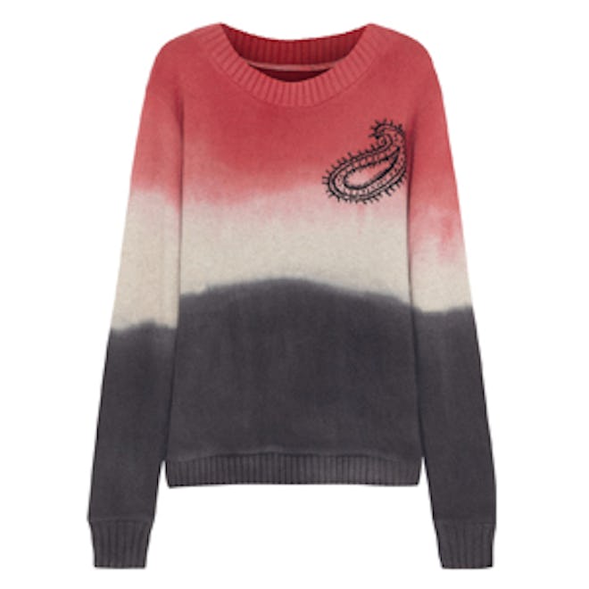 Dip-Dye Cashmere Sweater