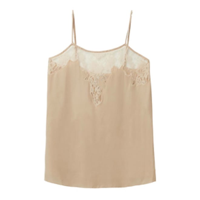 Lace-Trimmed Cami