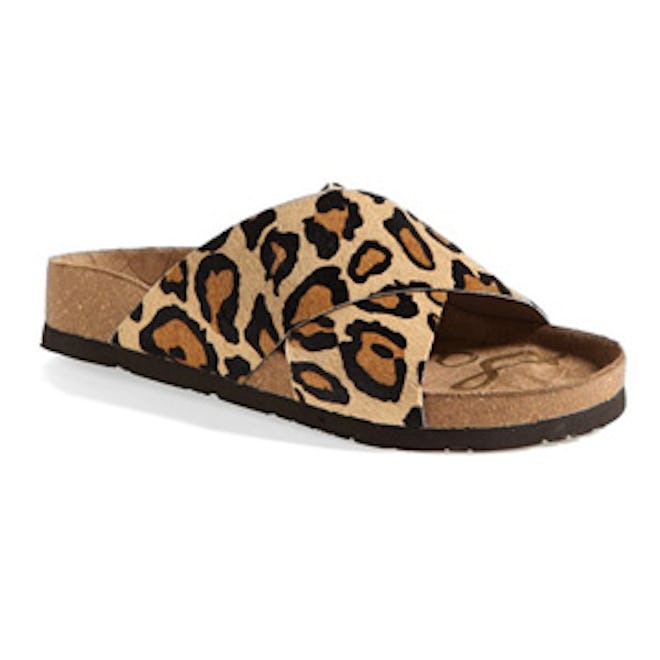 Leopard Print Adora Sandal