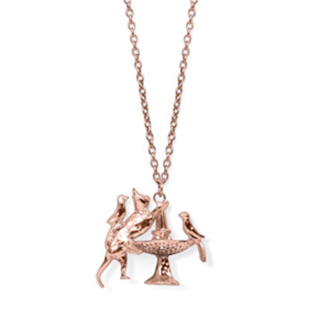 x Pamela Love Annabelle Pendant Necklace in Rose Gold