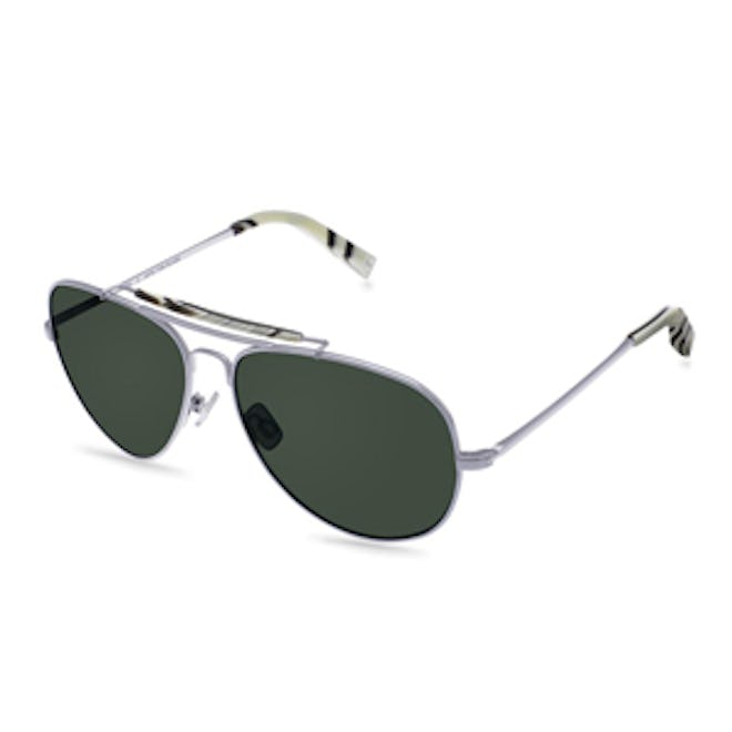10-01 Polarized Sunglasses in Jet Silver