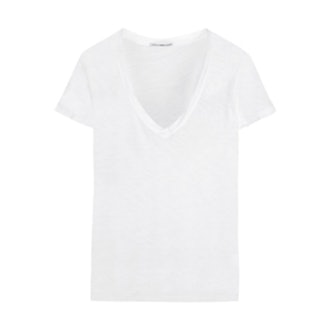 Casual Slub Cotton T-Shirt