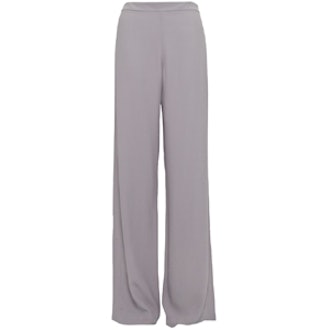 Crepe Flared Trouser