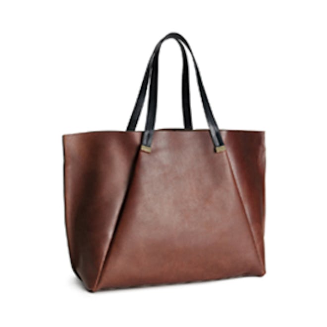 Leather Handbag in Brown