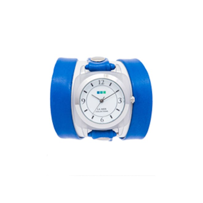 Blue Moonstone Wrap Watch