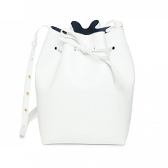 White Bucket Bag