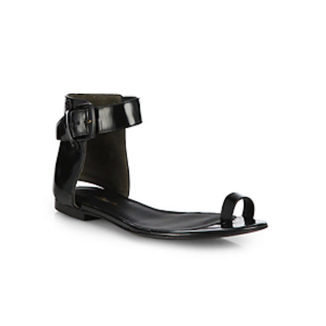 Isabela Leather Toe Ring Sandals