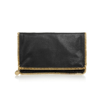 Brushed Leather Clutch