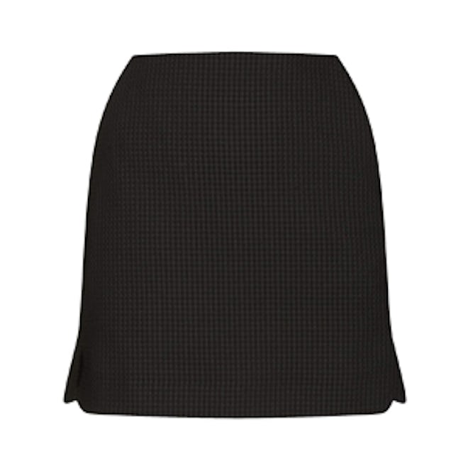Waffle Texture Pelmet Skirt