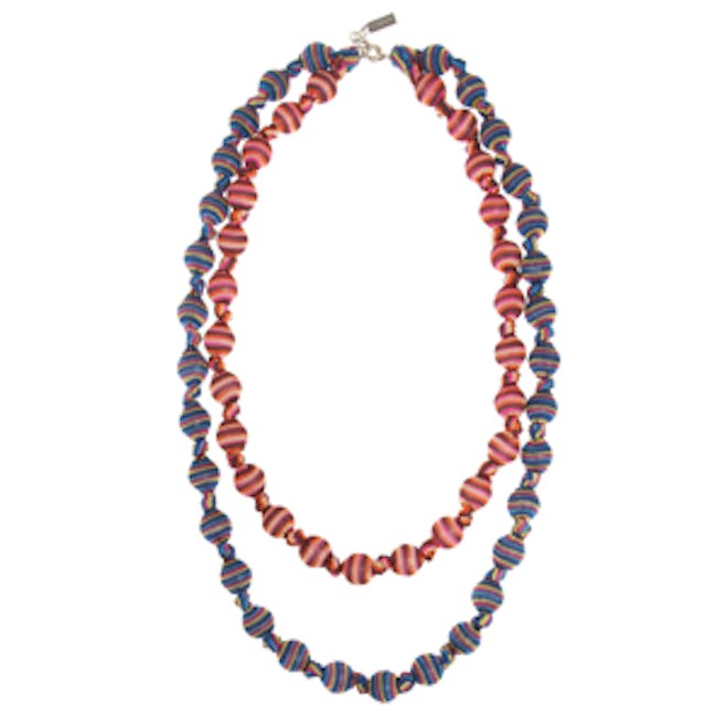 Double Strand Woven Necklace