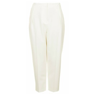 Cropped Peg Leg Trousers