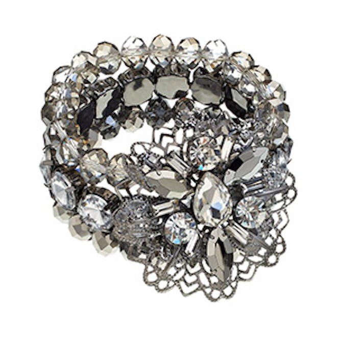 Filigree Flower Multistrand Bracelet