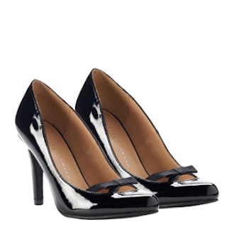 Patent Leather Bow Pumps