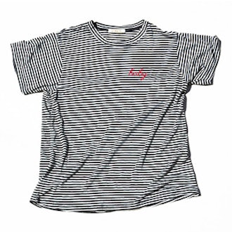 Pinstripe Baby Tee