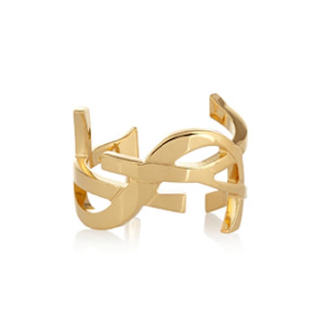 Monogramme Gold Plated Cuff