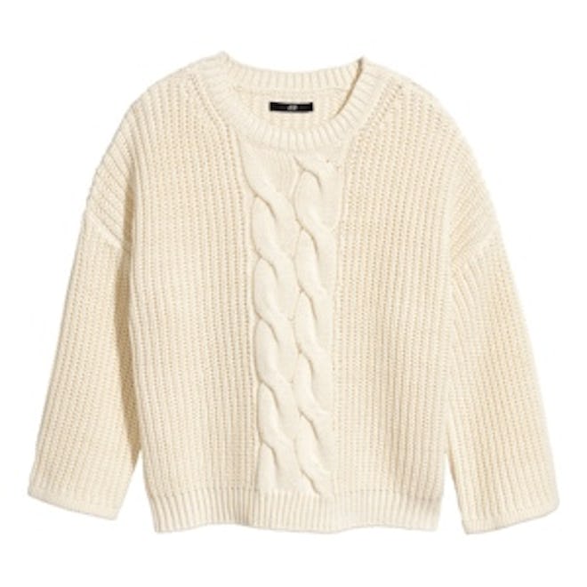 Rib-Knit Sweater