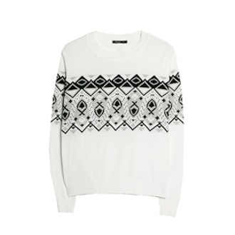 Geometric Jacquard Sweater