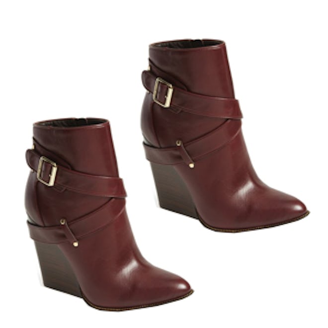 Mak Leather Bootie